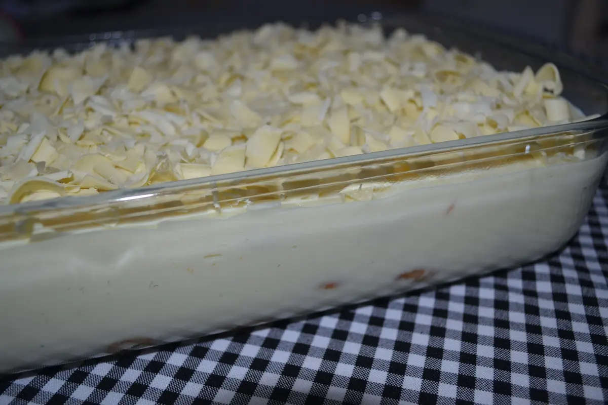 Pavê de Chocolate Branco