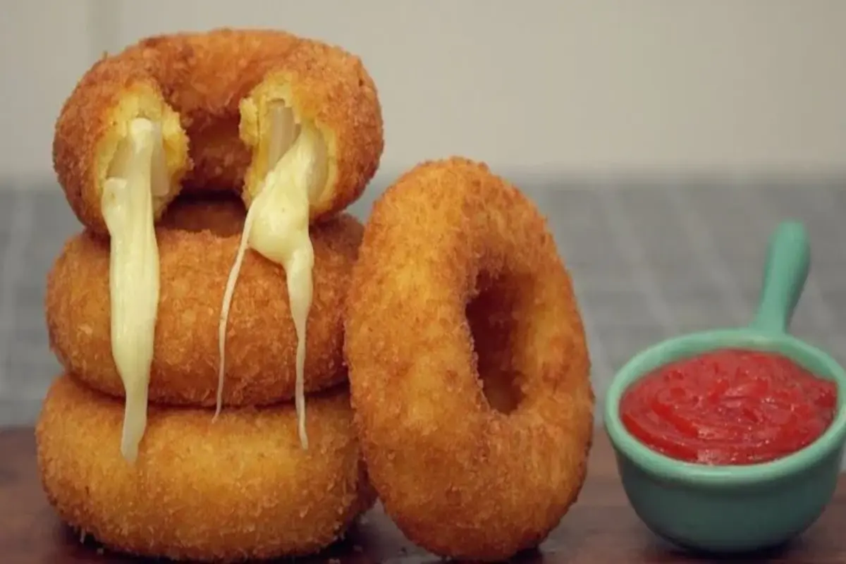 Onion Rings recheadas