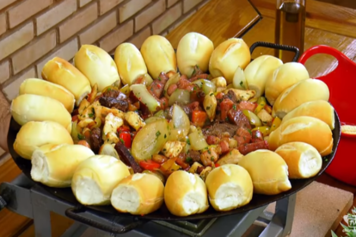 Receita de entrevero com pão