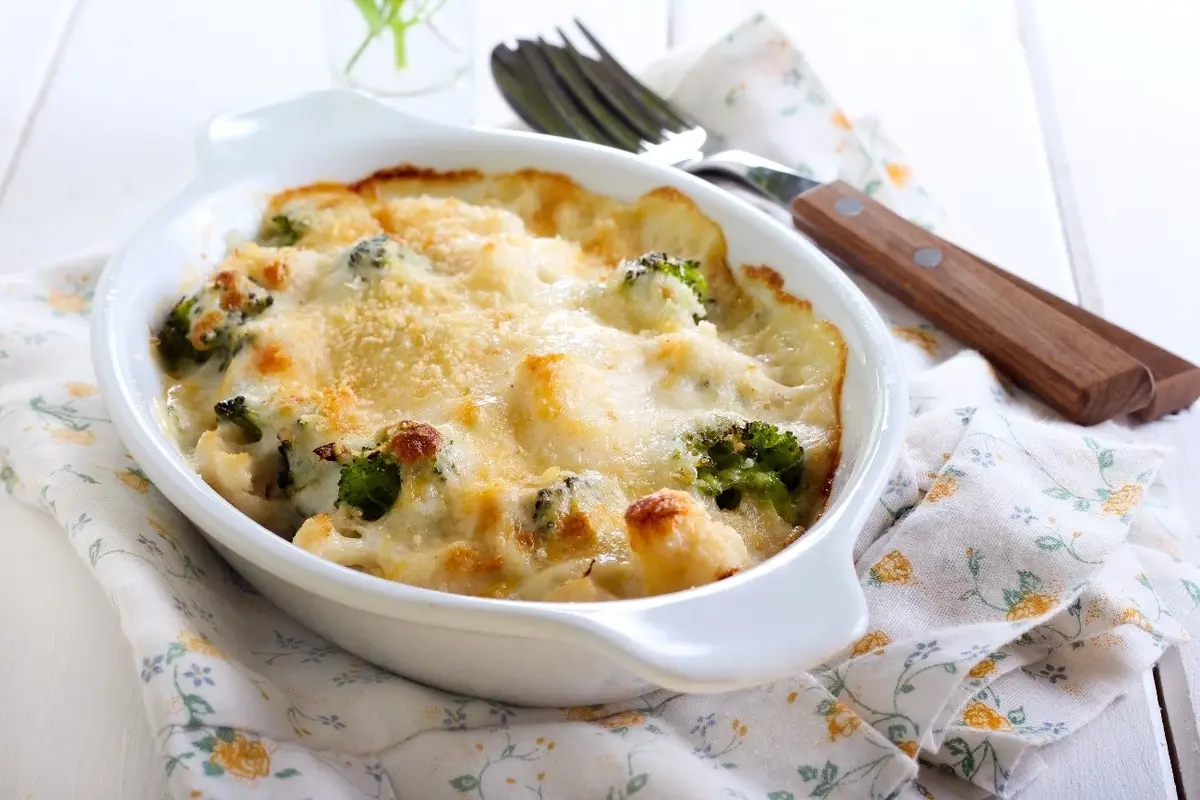 Brócolis Gratinado