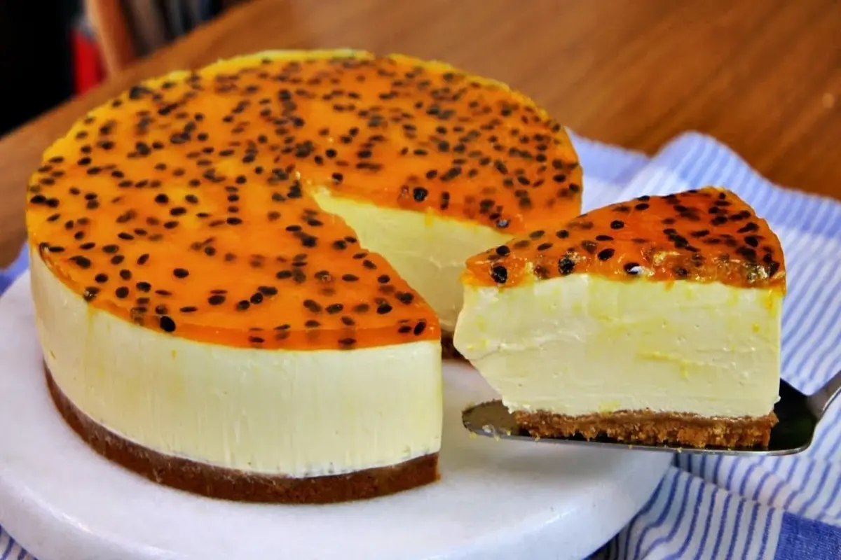 Torta de maracujá