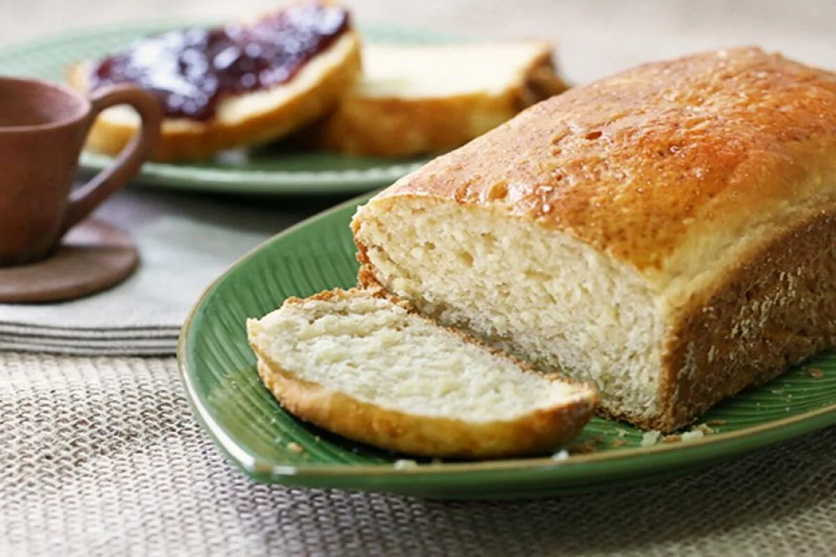 Receita de pão de aipim fofinho caseiro