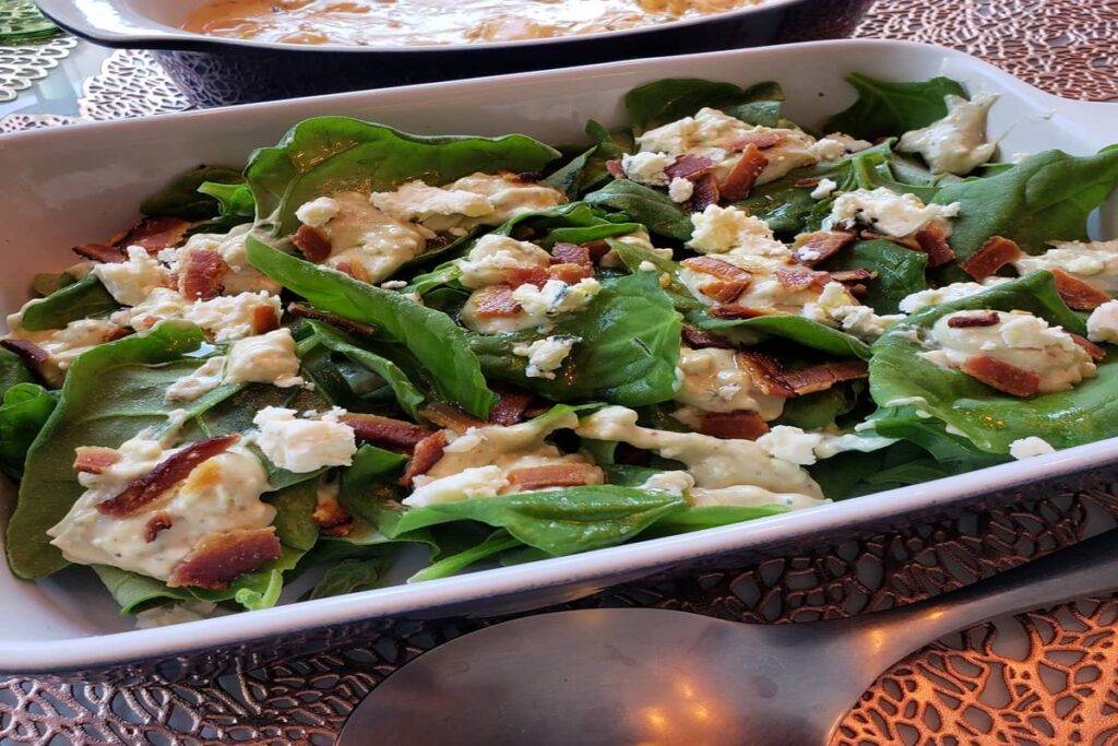 Espinafre com Bacon