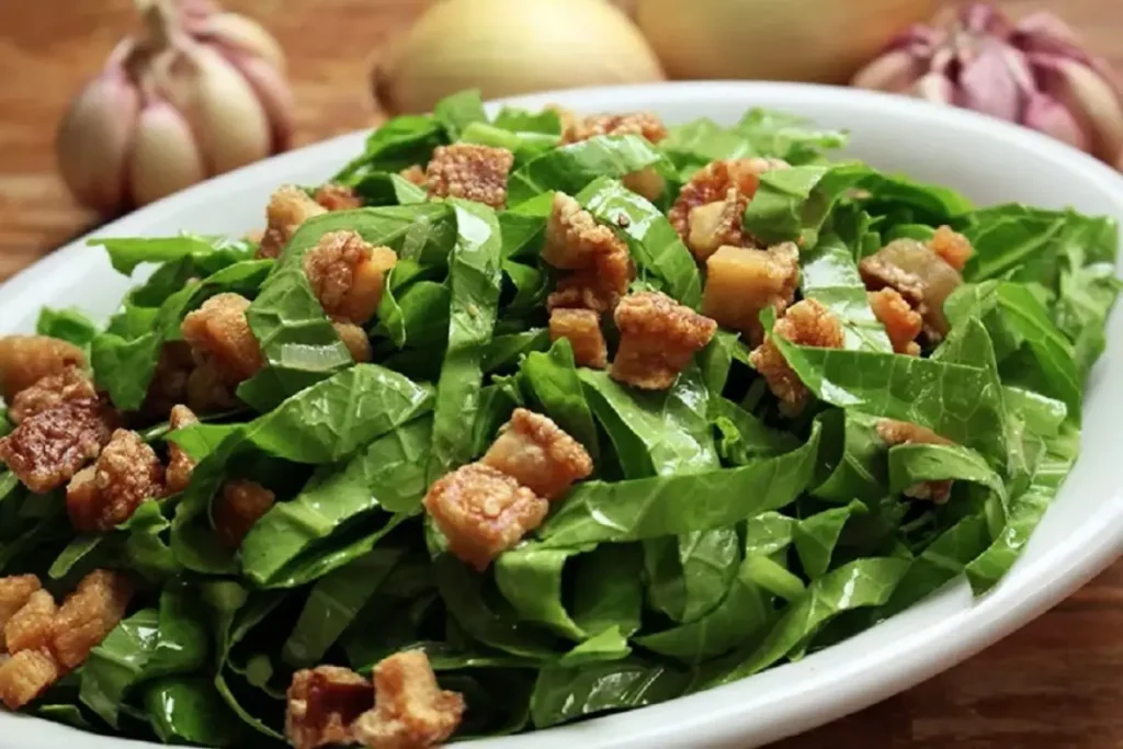 Couve Refolgada com Bacon