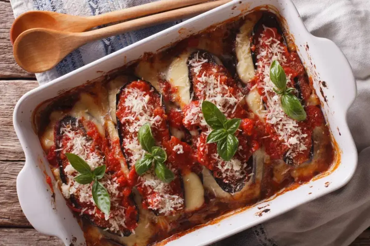 Berinjela a Parmegiana