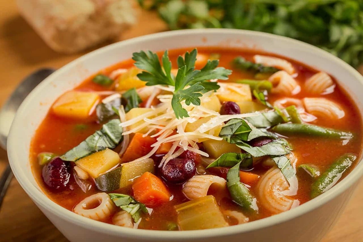 Receita de Sopa de legumes