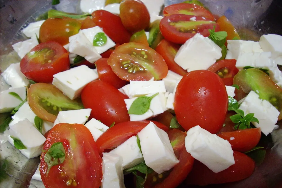 Salada de Tomate Cereja