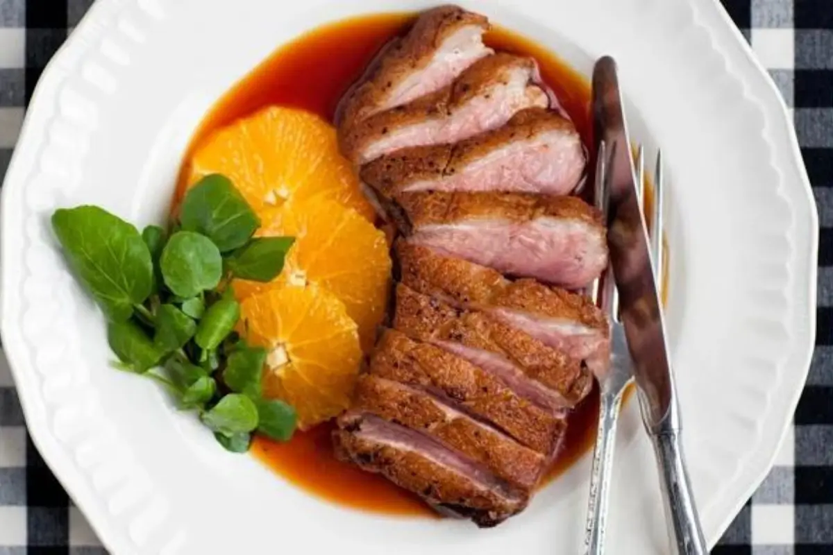 Receita de Pato à l'orange