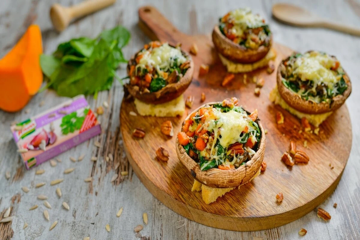 Receita de Champignons recheados