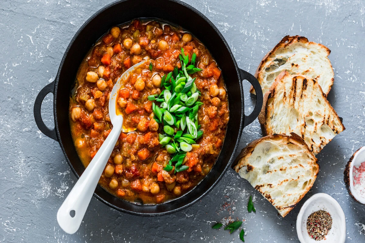 Receita de Chili vegetariano