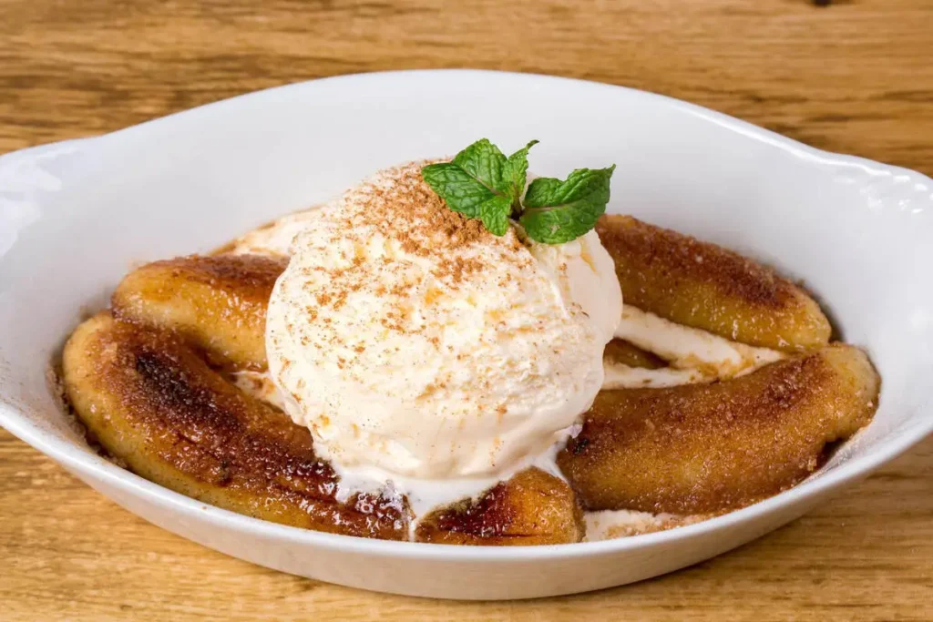 Receita de bananas com rum