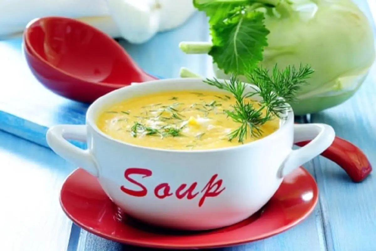 Receita de Sopa verde ao queijo