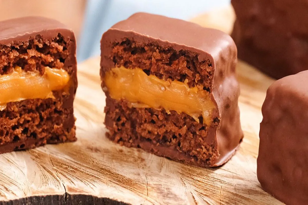 Receita de Pão de mel com doce de leite