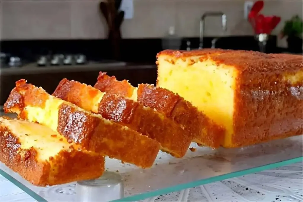 Bolo de Fubá Tipo Pullman