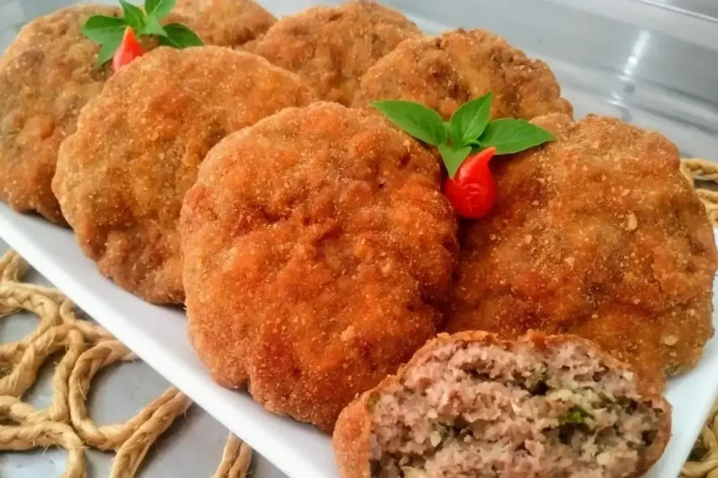 Bolinho de Carne de Feira