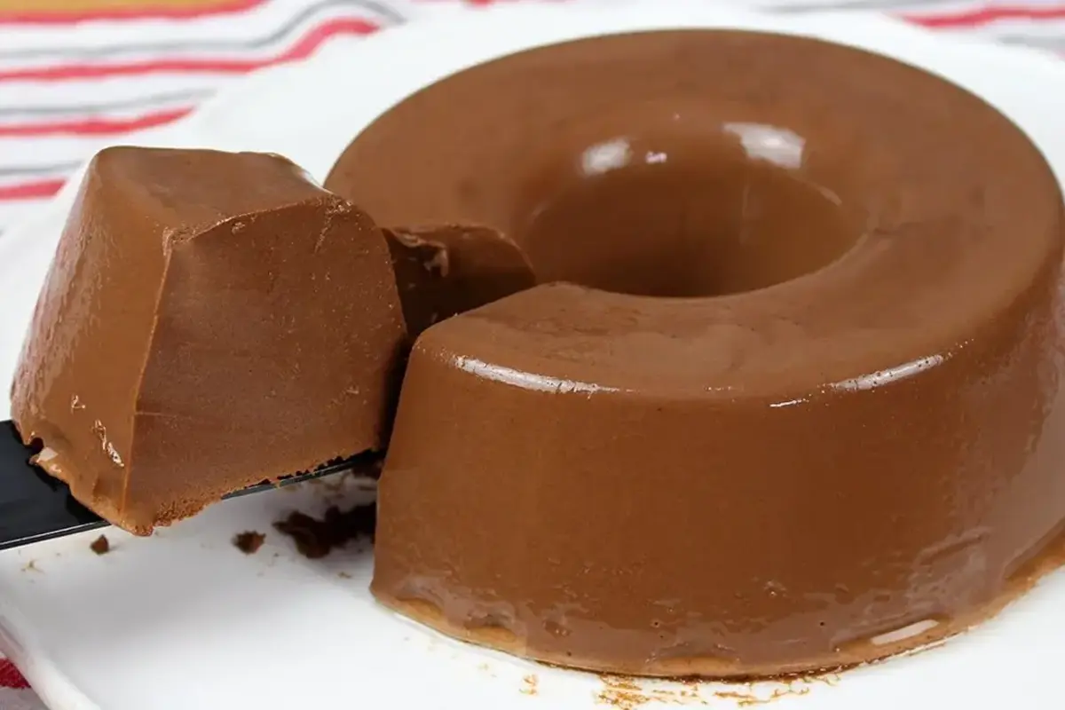 Pudim de Chocolate Cremoso
